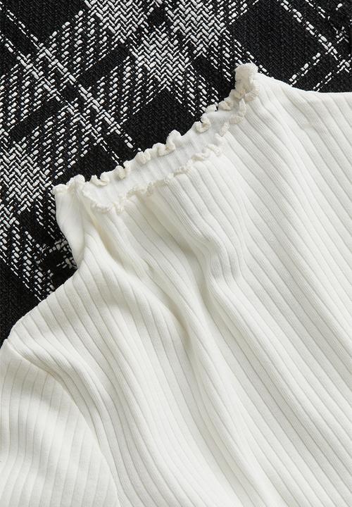 H&M - 2-Piece top and dress set - Black Check