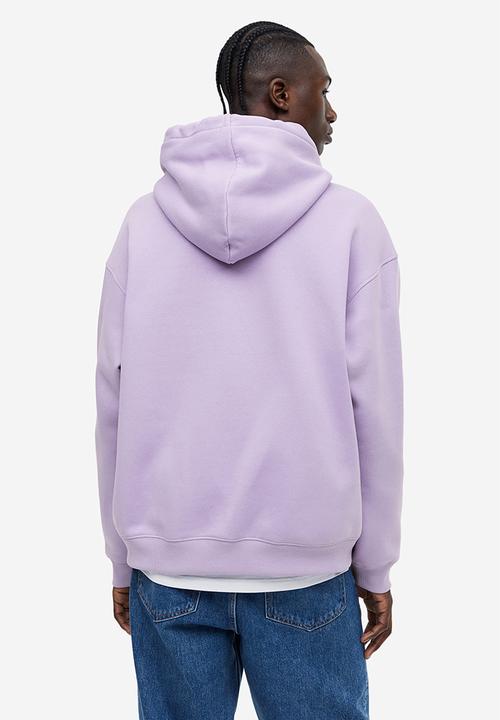 H&M - Loose fit hoodie - purple