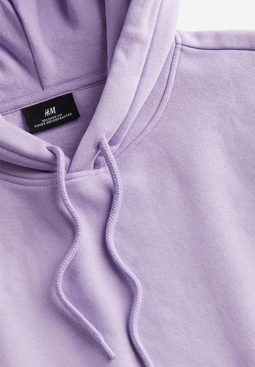 H&M - Loose fit hoodie - purple