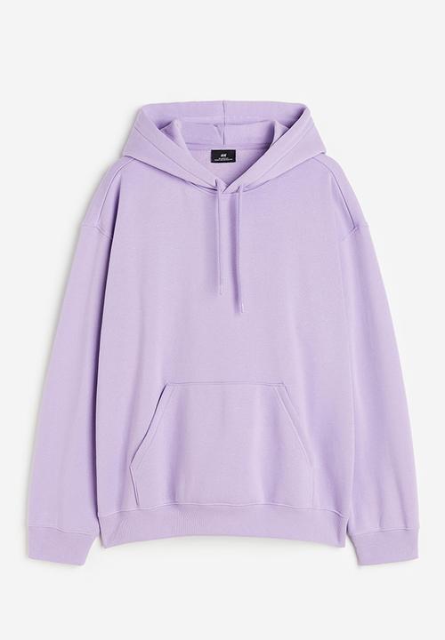 H&M - Loose fit hoodie - purple