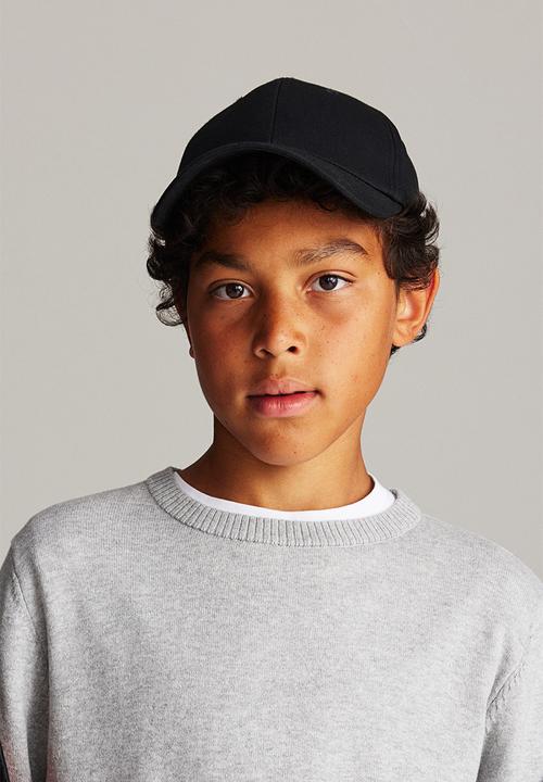 H&M - Fine-knit cotton jumper - grey