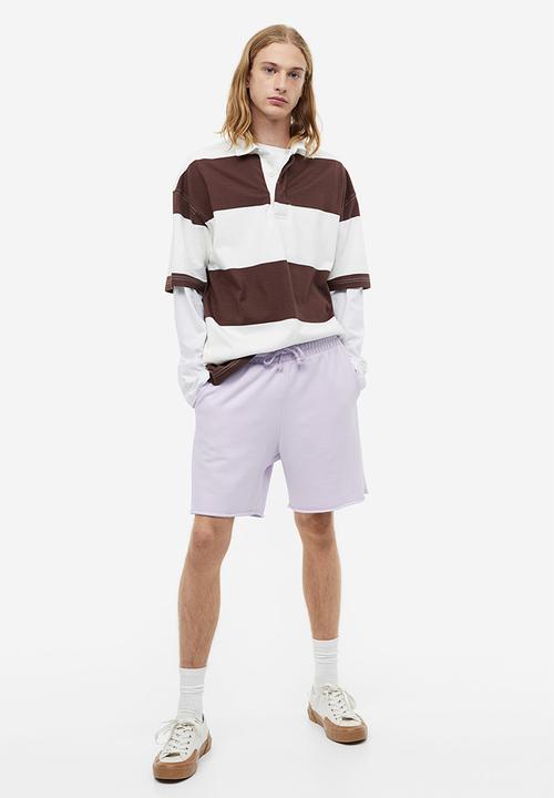 H&M - Regular fit sweatshorts - purple