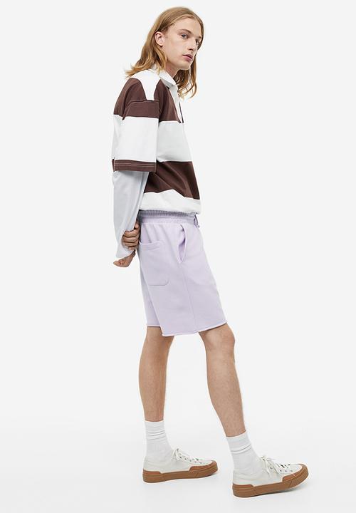 H&M - Regular fit sweatshorts - purple