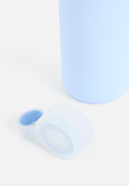 Excellent Houseware - Hydrate glass water bottle - blue