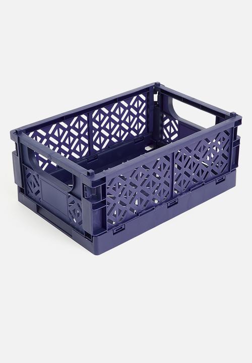 Storage Solutions - Foldable storage crate - blue