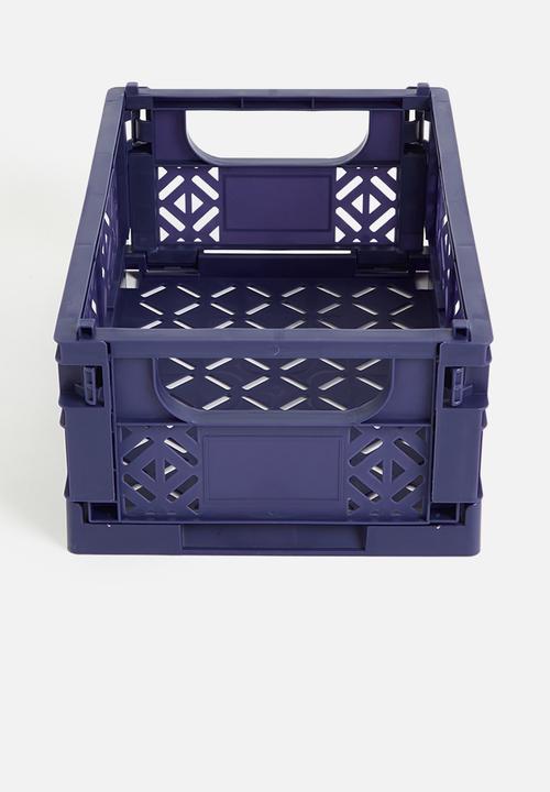 Storage Solutions - Foldable storage crate - blue