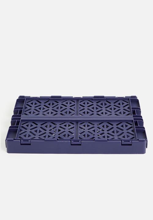 Storage Solutions - Foldable storage crate - blue