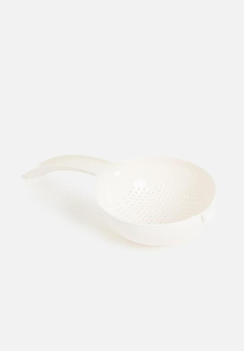 Excellent Houseware - All purpose kitchen strainer - cream