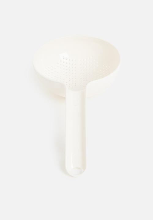 Excellent Houseware - All purpose kitchen strainer - cream
