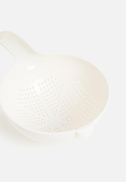 Excellent Houseware - All purpose kitchen strainer - cream