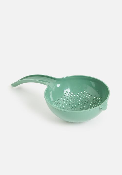 Excellent Houseware - All purpose kitchen strainer - green