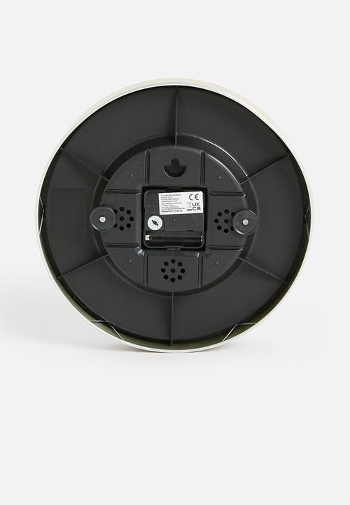 H&S - Glow clock - black