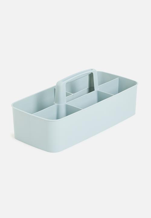 Storage Solutions - Stackable compartment box - blue