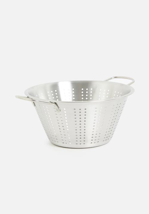 Excellent Houseware - Stainless steel colander - silver