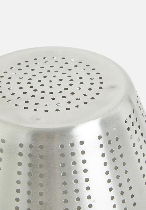 Excellent Houseware - Stainless steel colander - silver