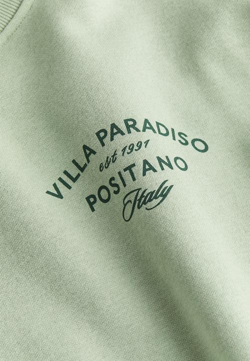 H&M - Crew-neck sweatshirt - Light green Positano