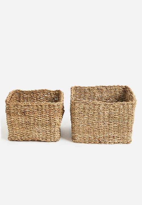 Storage Solutions - Ashby nesting basket set of 3 - natural