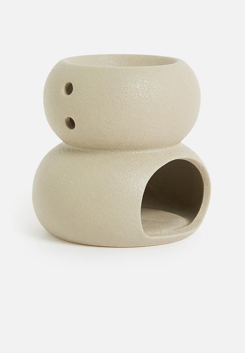 H&S - Pebble oil burner - taupe
