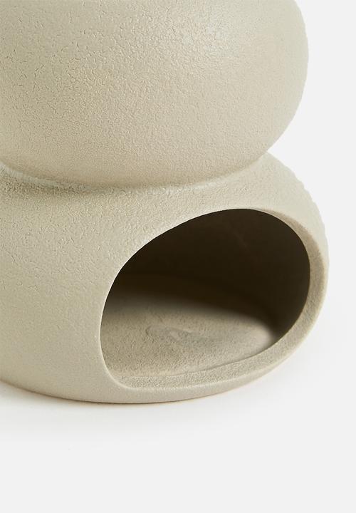 H&S - Pebble oil burner - taupe