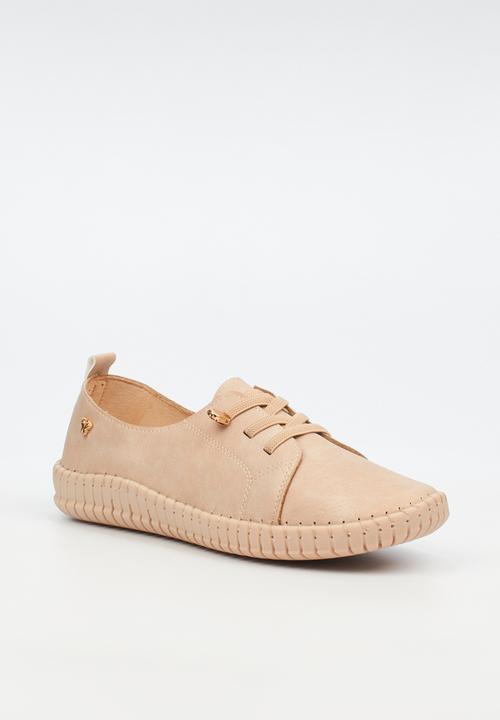 Butterfly Feet - Dayna 1 lace-up - taupe