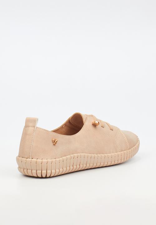 Butterfly Feet - Dayna 1 lace-up - taupe