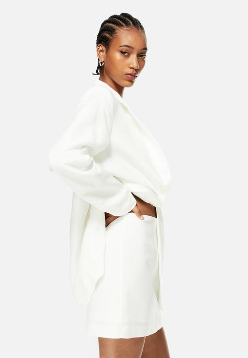 H&M - Mini skirt - white