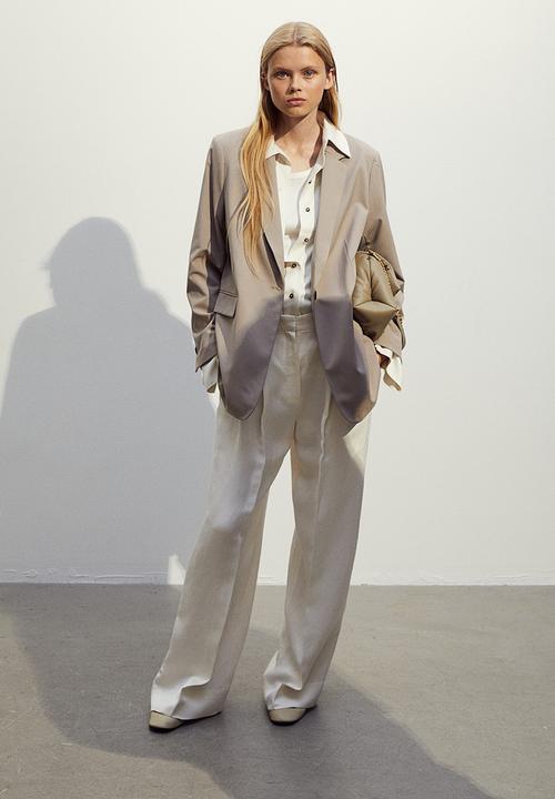 H&M - Single-breasted jacket - beige
