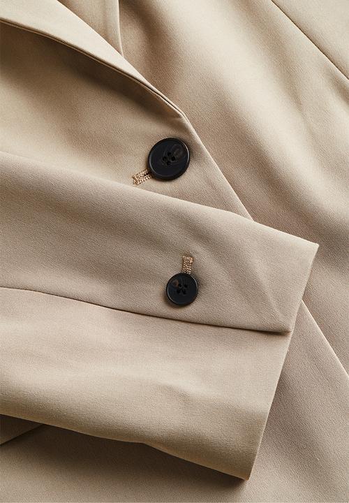 H&M - Single-breasted jacket - beige