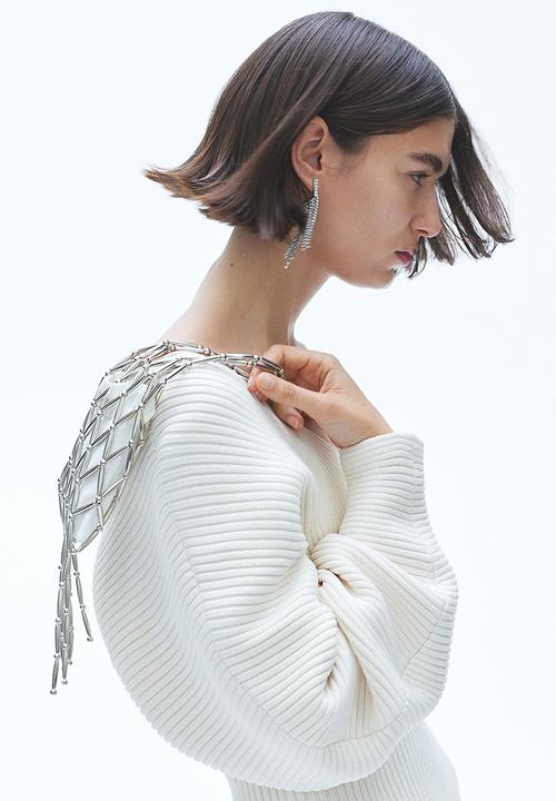 H&M - Rib-knit jumper - cream