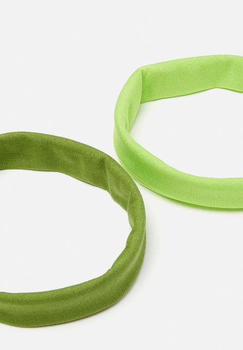 Superbalist - Ruby headband 2 pack - green