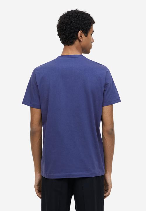 H&M - Slim fit t-shirt - blue