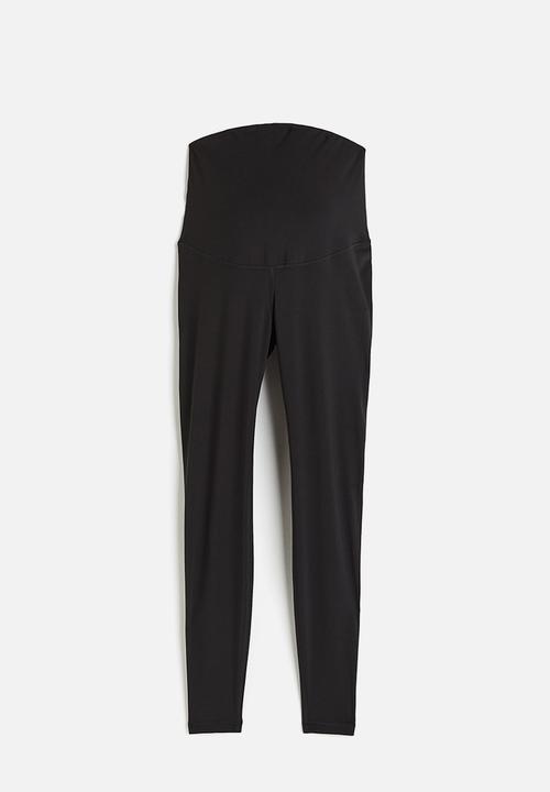 H&M - Mama sports tights - black