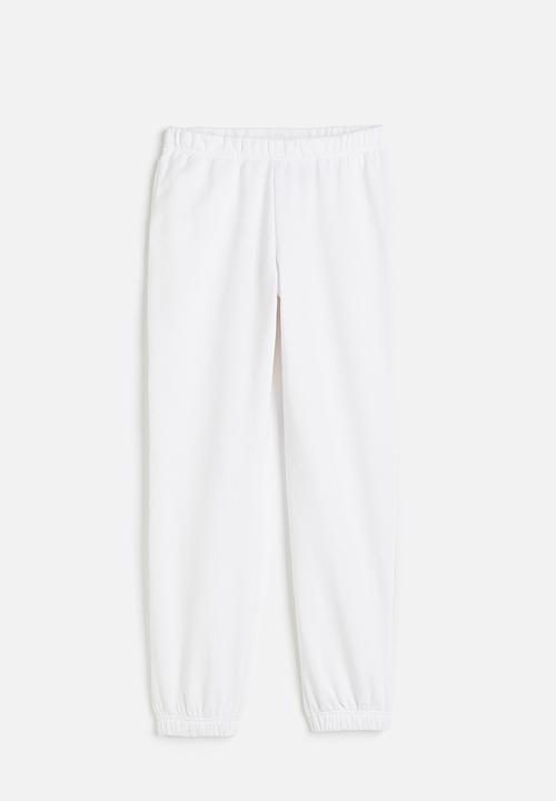 H&M - Joggers - white