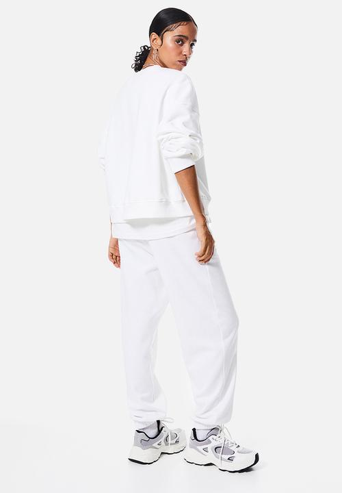 H&M - Joggers - white