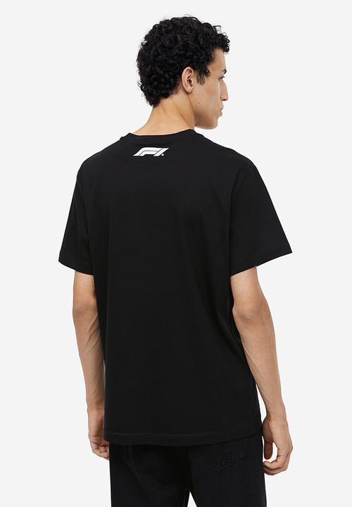 H&M - Regular fit t-shirt - black