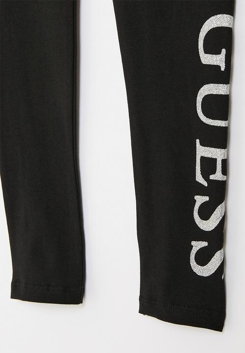GUESS - Leggings - jet black 