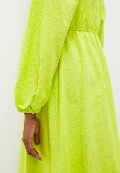 Superbalist - Empire midi dress - lime green