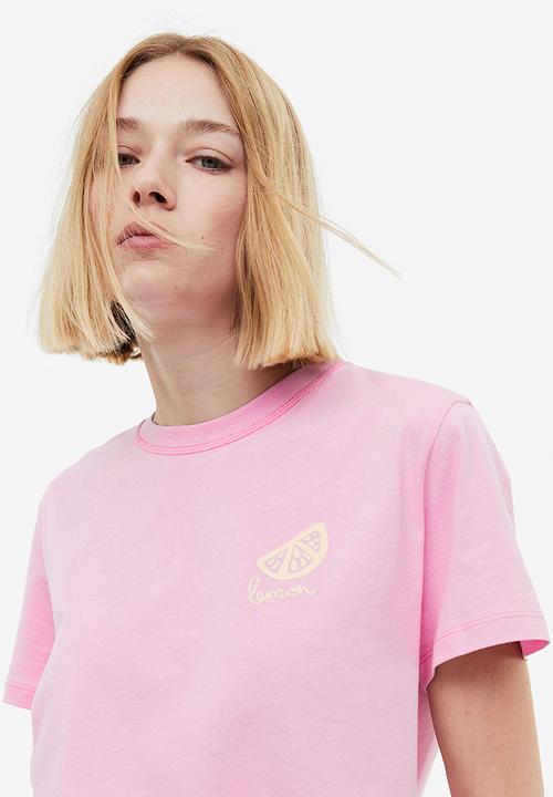H&M - Cotton t-shirt - pink
