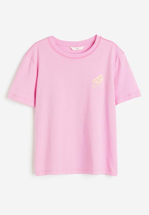 H&M - Cotton t-shirt - pink