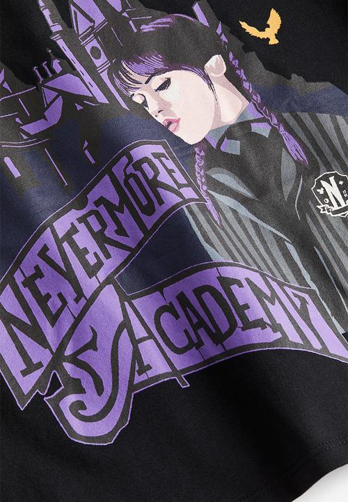 H&M - Oversized printed T-shirt - black