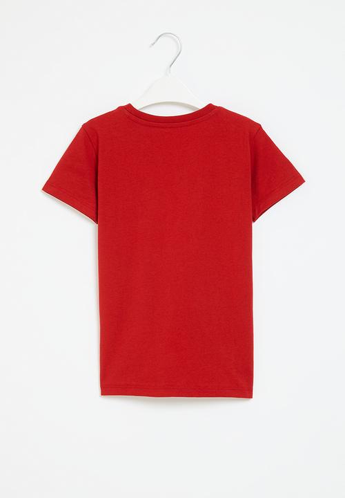 GUESS - Short sleeve t-shirt - samba red vibes
