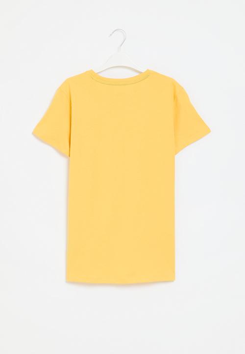 GUESS - Short sleeve t-shirt - mango seed yellow