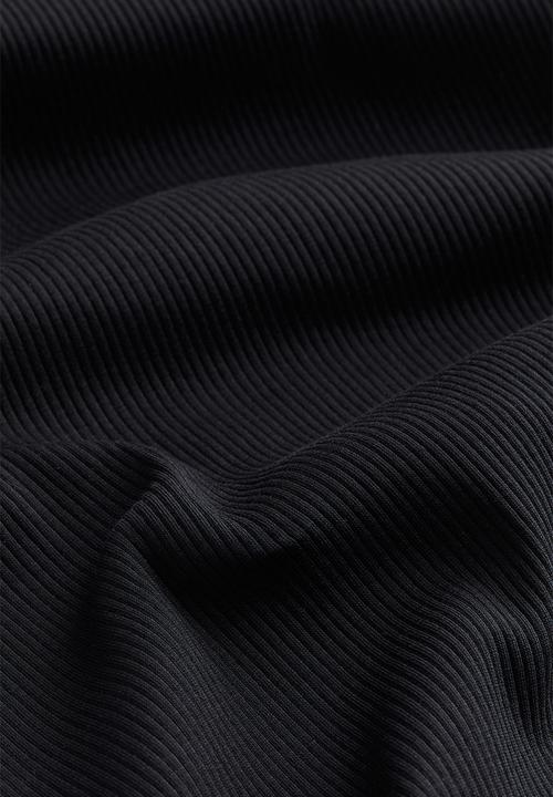 H&M - Ribbed dress - black