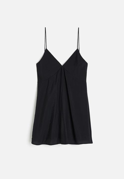 H&M - A-line mini dress - black