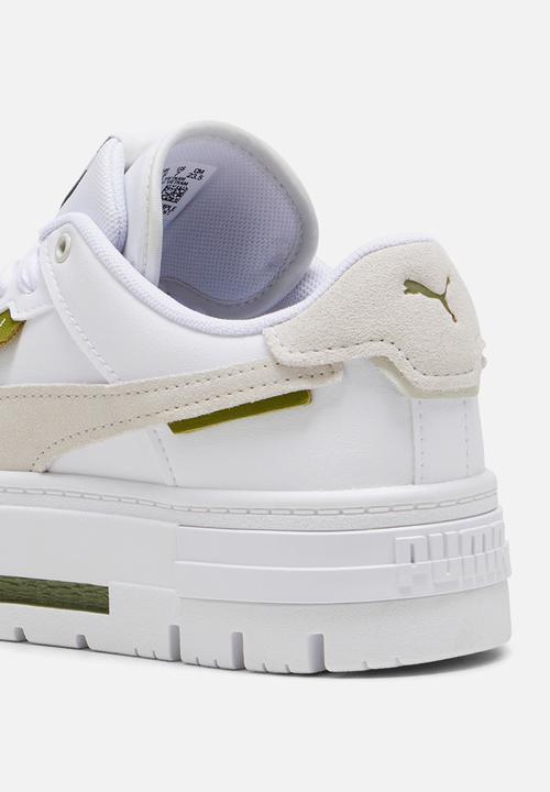 PUMA - Mayze Crashed Wns - Puma White-Vapor Grey