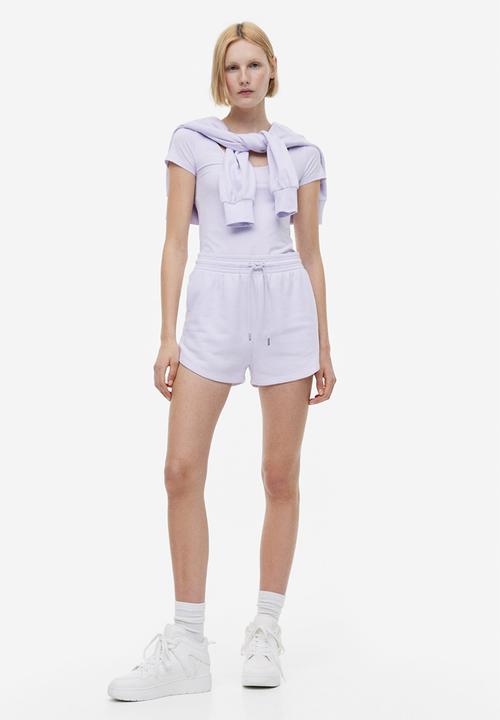 H&M - Fitted t-shirt - purple