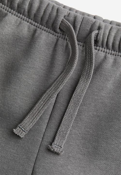 H&M - 2-piece printed sweatshirt set - grey & multi