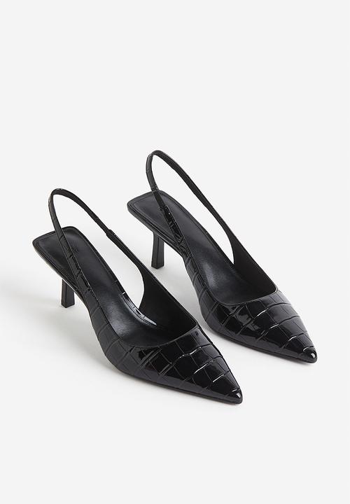H&M - Slingbacks - black