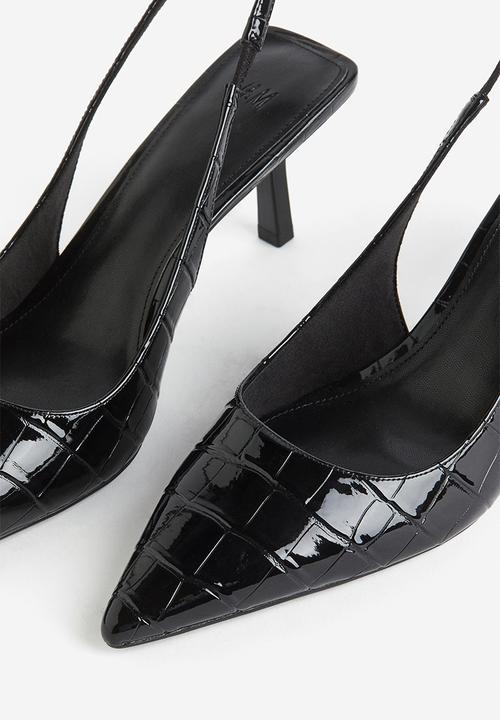 H&M - Slingbacks - black