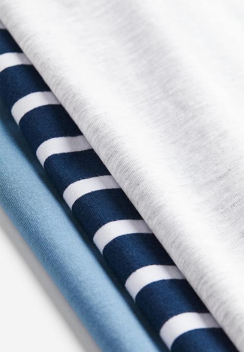 H&M - 3-pack t-shirts - blue